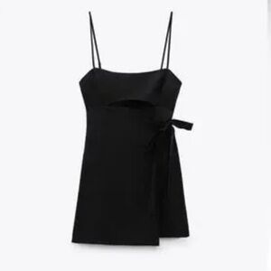 NWT Zara Black Wrap Romper